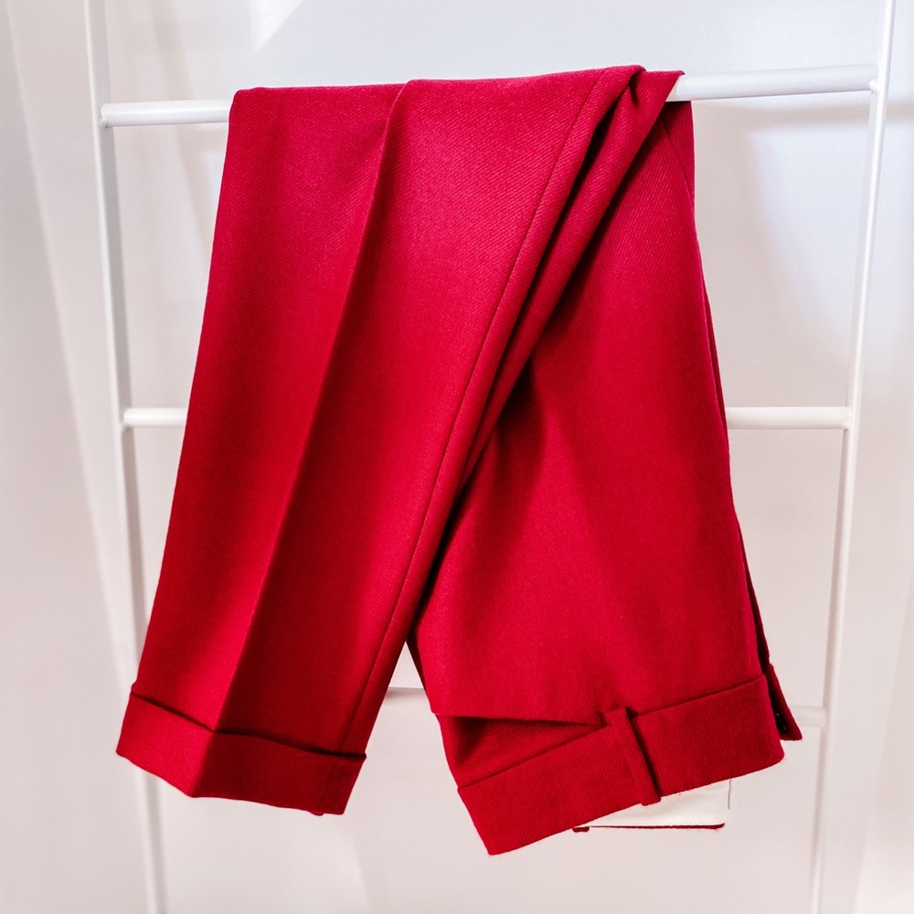 LOFT Red Dress Pants